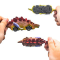 Pull Back Dinosaur Cars Toys 6 Pack Dinosaur Party Favors Games Dinausors Toys For Kids Toddlers For Christmas Birthday Perfect