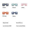 Oversized Square Hollow Luxury Frame Sunglasses Brand Designer Men Women Fashion Shades Uv400 Vintage Glasses