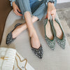 Zoloss Rhinestone Flat Bling Diamonds Bridal Shoes
