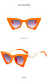Rimless Women Sunglasses 2021 Cat Eye Sun Glasses Female Luxury Brand Designer Vintage Sunglasses Wholesale