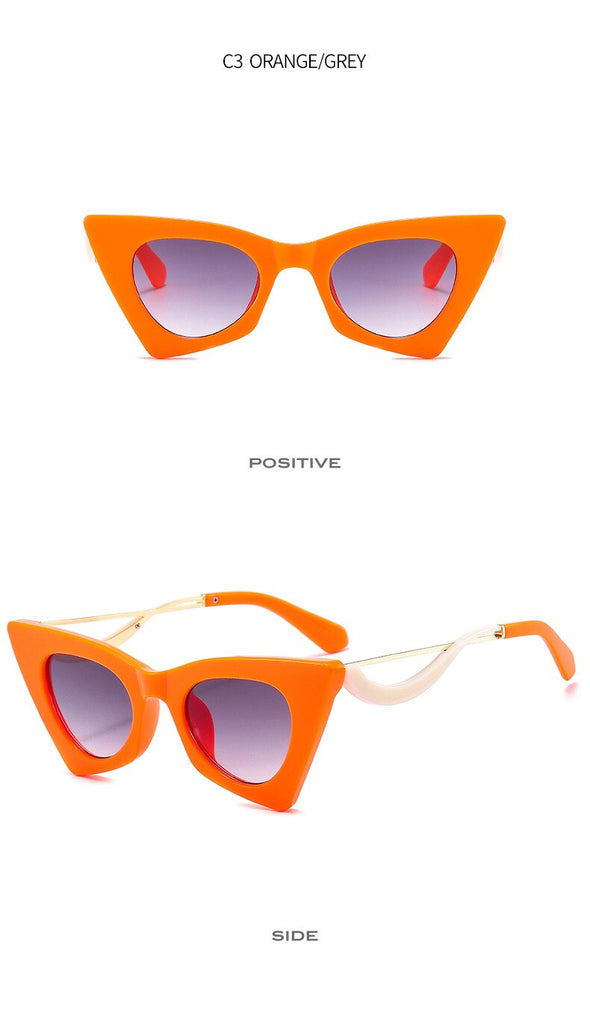 Rimless Women Sunglasses 2021 Cat Eye Sun Glasses Female Luxury Brand Designer Vintage Sunglasses Wholesale