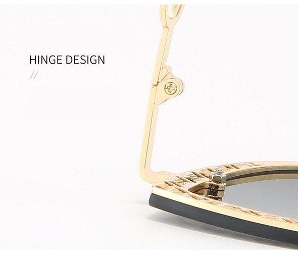 2021 New Style Retro F Women Men Oversized SunGlasses Shades UV400 Accessory Eyeglasses
