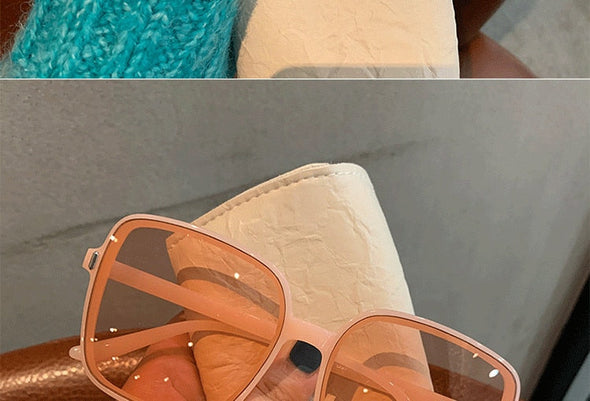 Imwete Oversized Sunglasses Women Luxury Designer Vintage Square Sun Glasses Classic Eyewear for Lady UV400 Big Frame