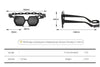 Oversized Luxury Polygon Sunglasses Men Women Fashion Shades UV400 Vintage Glasses