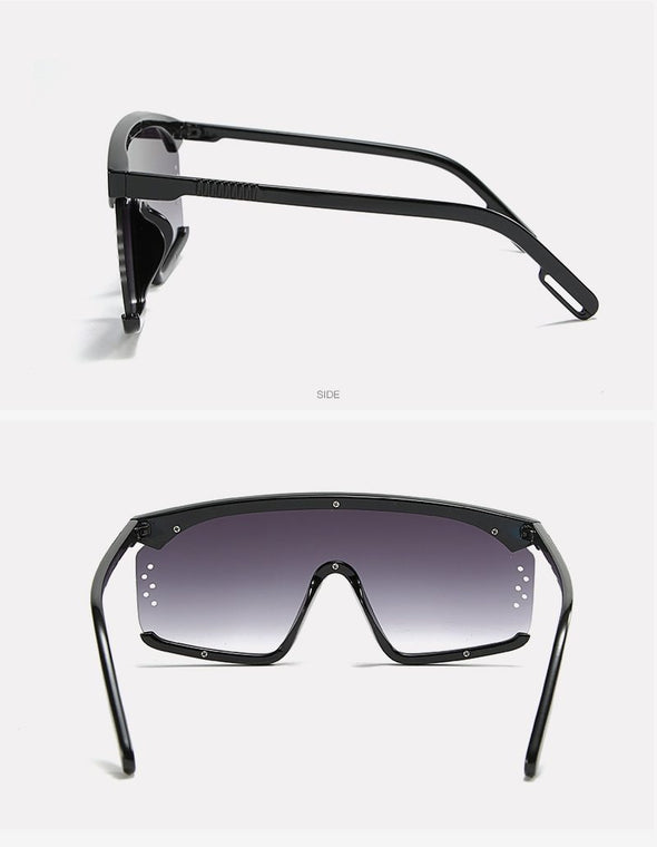 Fashion Oversized Sunglasses Women 2021 Brand Designer Big Frame Square Sunglasses UV Protection Shades For Women
