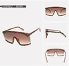 Fashion Oversized Sunglasses Women 2021 Brand Designer Big Frame Square Sunglasses UV Protection Shades For Women