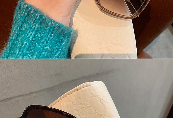 Imwete Oversized Sunglasses Women Luxury Designer Vintage Square Sun Glasses Classic Eyewear for Lady UV400 Big Frame