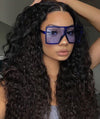 Oversized Square Sunglasses Women  Vintage Siamese Sunglasses Women Luxury Brand Sun Glasses for Men