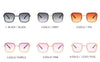 New Fashion Unique Metal Chain Sunglasses Women Brand Designer Vintage Square Sun Glasses Sent With No Chain