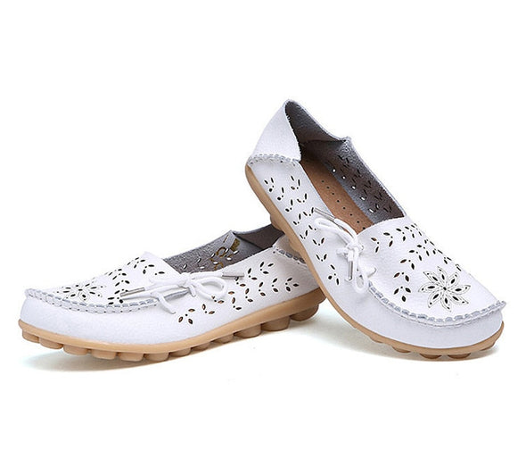 Zoloss Leather Loafers Flats Lo51