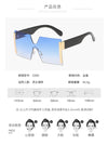 2021 new jointed rimless sunglasses women men oversized personalized glasses