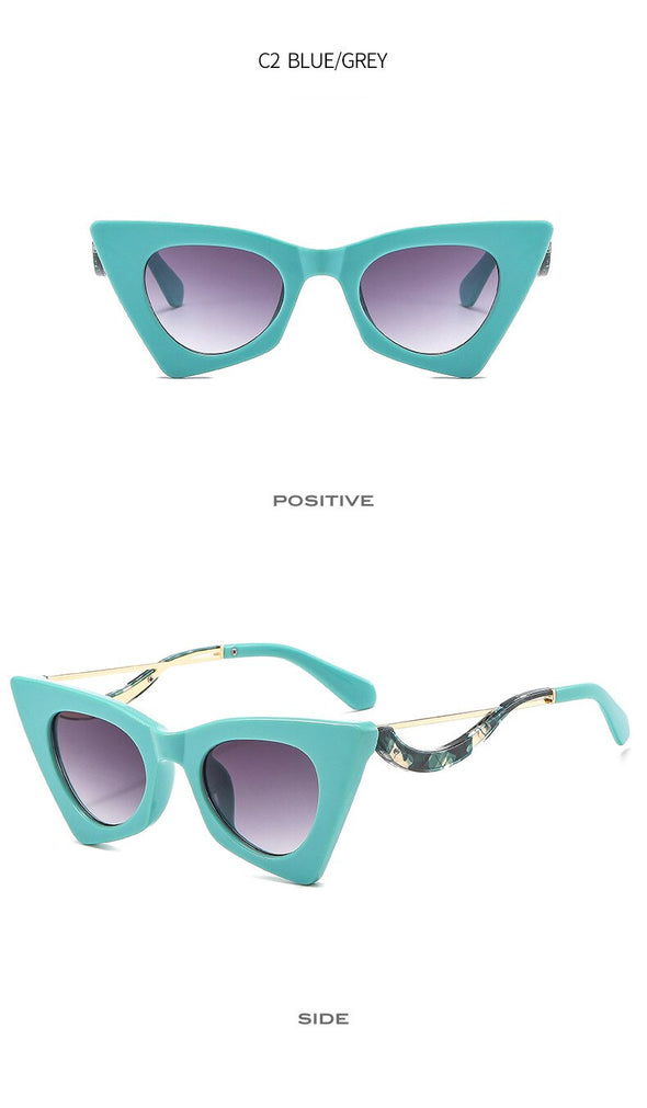 Rimless Women Sunglasses 2021 Cat Eye Sun Glasses Female Luxury Brand Designer Vintage Sunglasses Wholesale