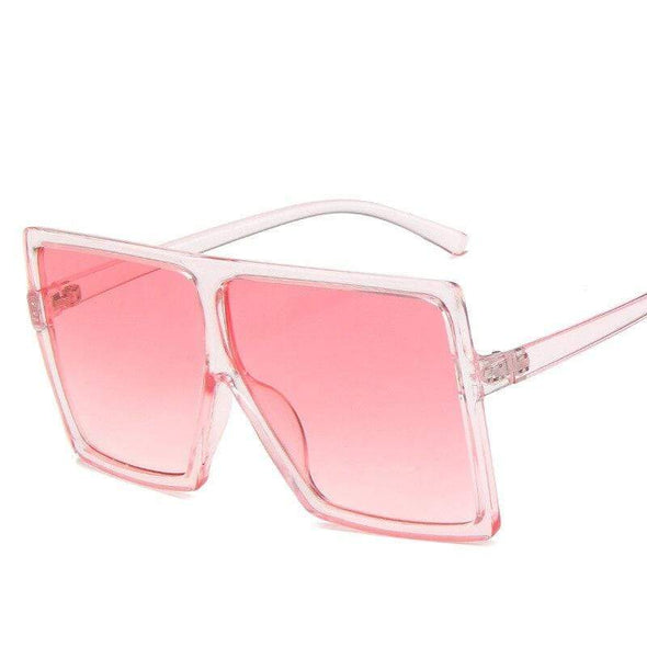 Oversized Square Sunglasses Women  Vintage Siamese Sunglasses Women Luxury Brand Sun Glasses for Men
