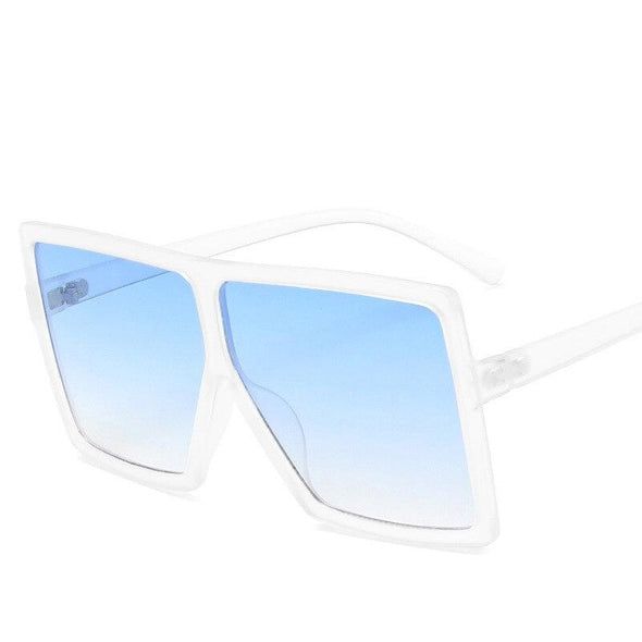 Oversized Square Sunglasses Women  Vintage Siamese Sunglasses Women Luxury Brand Sun Glasses for Men