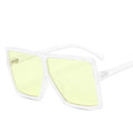Oversized Square Sunglasses Women  Vintage Siamese Sunglasses Women Luxury Brand Sun Glasses for Men