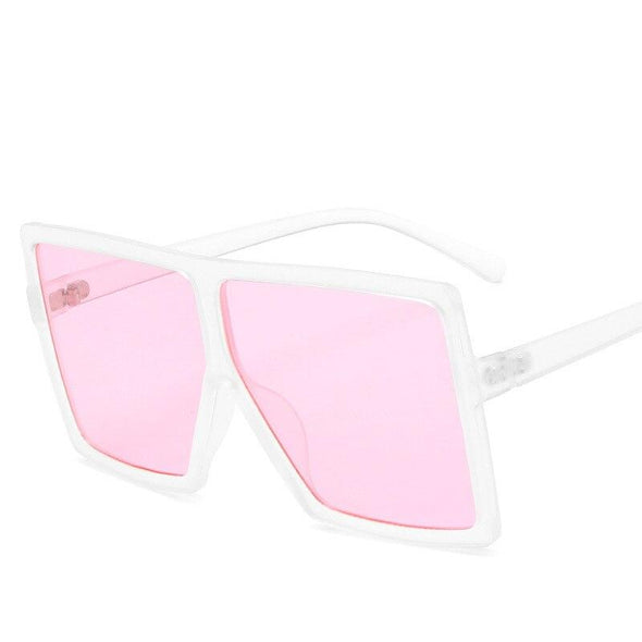 Oversized Square Sunglasses Women  Vintage Siamese Sunglasses Women Luxury Brand Sun Glasses for Men
