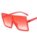 Oversized Square Sunglasses Women  Vintage Siamese Sunglasses Women Luxury Brand Sun Glasses for Men