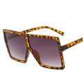 Oversized Square Sunglasses Women  Vintage Siamese Sunglasses Women Luxury Brand Sun Glasses for Men