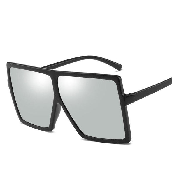 Oversized Square Sunglasses Women  Vintage Siamese Sunglasses Women Luxury Brand Sun Glasses for Men