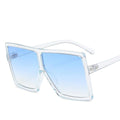 Oversized Square Sunglasses Women  Vintage Siamese Sunglasses Women Luxury Brand Sun Glasses for Men