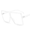 Oversized Square Sunglasses Women  Vintage Siamese Sunglasses Women Luxury Brand Sun Glasses for Men