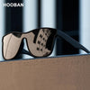 2023 New Square Polarized Sunglasses Men Women Fashion Square Male Sun Glasses Brand Design One-piece Lens Shades UV400