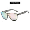 2023 New Square Polarized Sunglasses Men Women Fashion Square Male Sun Glasses Brand Design One-piece Lens Shades UV400