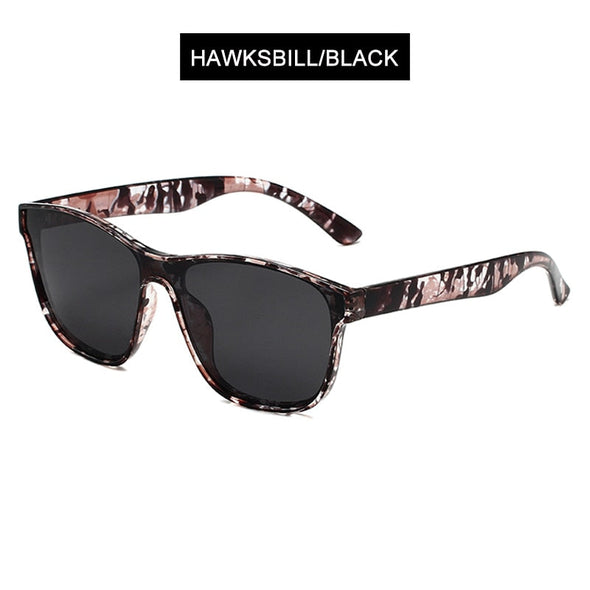 2023 New Square Polarized Sunglasses Men Women Fashion Square Male Sun Glasses Brand Design One-piece Lens Shades UV400