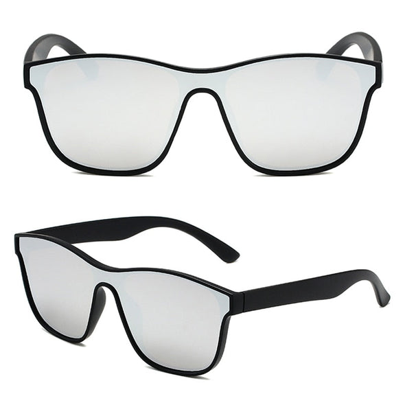 2023 New Square Polarized Sunglasses Men Women Fashion Square Male Sun Glasses Brand Design One-piece Lens Shades UV400