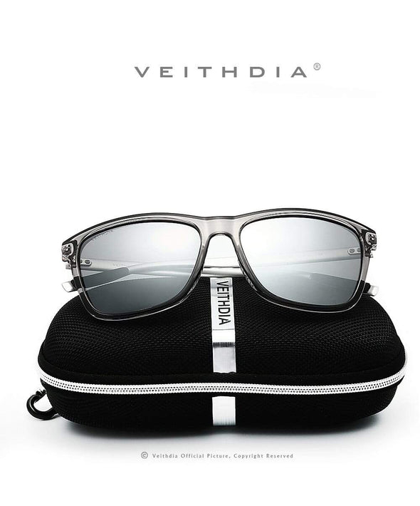 Unisex Retro Aluminum+TR90 Sunglasses Polarized Lens Vintage Eyewear Sun Glasses For Men/Women 6108