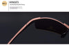 Zoloss - Men's Ultra-Light Aluminum Magnesium Polarized Sunglasses