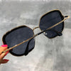 Diamond Oversized Vintage sunglasses