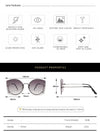 Vintage Rimless Women Men Luxury Brand Designer Sun Glasses