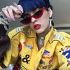 Women PUNK Designer Sun Glasses Fashion Stylish Sunglass Rapper Cool Decoration Driving Shades Eyewear