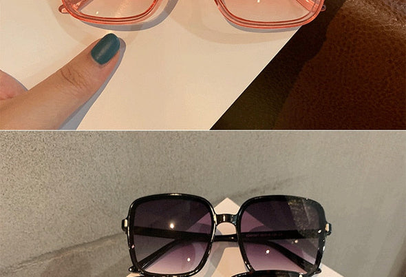 Imwete Oversized Sunglasses Women Luxury Designer Vintage Square Sun Glasses Classic Eyewear for Lady UV400 Big Frame