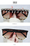 2021 Vintage Fashion Luxury Brand Designer Diamond Sunglasses Women Crystal Rhinestone Frame Sun Glasses For Female Ladies UV400