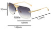 New Fashion Vintage Square Mirror Women Luxury Brand Original Design Silver Grey Sun Glasses