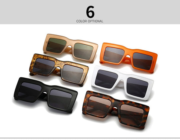 Vintage Women Square Sunglasses Brand Designer Sun Glasses For Men UV400 Driving Eyewear Classic Eyewear Gafas