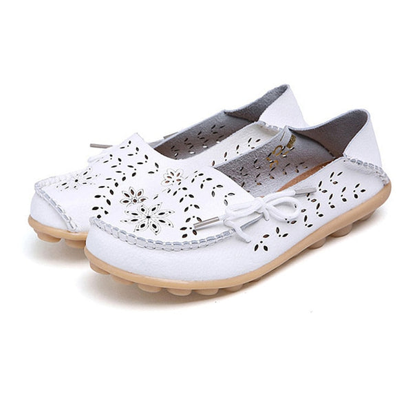 Zoloss Leather Loafers Flats Lo51