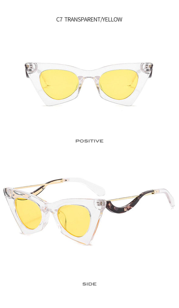 Rimless Women Sunglasses 2021 Cat Eye Sun Glasses Female Luxury Brand Designer Vintage Sunglasses Wholesale