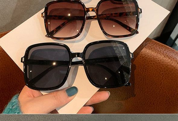 Imwete Oversized Sunglasses Women Luxury Designer Vintage Square Sun Glasses Classic Eyewear for Lady UV400 Big Frame