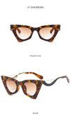 Rimless Women Sunglasses 2021 Cat Eye Sun Glasses Female Luxury Brand Designer Vintage Sunglasses Wholesale