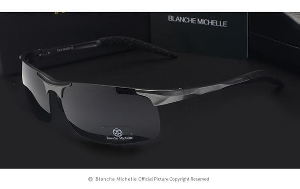 Zoloss - Men's Ultra-Light Aluminum Magnesium Polarized Sunglasses