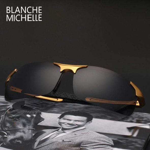 Zoloss - Men's Ultra-Light Aluminum Magnesium Polarized Sunglasses
