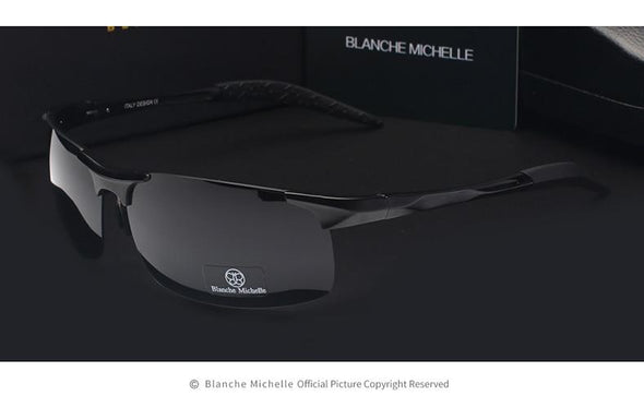 Zoloss - Men's Ultra-Light Aluminum Magnesium Polarized Sunglasses