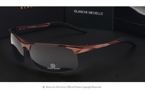 Zoloss - Men's Ultra-Light Aluminum Magnesium Polarized Sunglasses