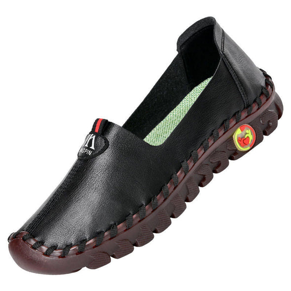 Zoloss  Slip Ons Woman Flats Comfy Nurse Wide Fit  Loafers