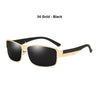 Luxury Men's Polarized Sunglasses Men Driving Fishing Designer Sun Glasses For Man Metal Vintage Goggles Shades Anti-glare UV400