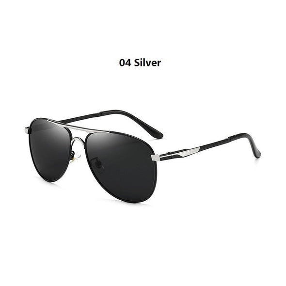 Luxury Pilot Polarized Sunglasses Men Women Driving Fishing Retro Sun Glasses Brand Designer Male Metal Sunglasses For Man UV400