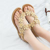 Zoloss Bohemian Style Vintage Classic Floral Sandals